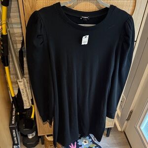 Express Women's Black Long Sleeve Dress